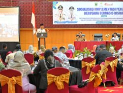 Sosialisasi Perizinan Berbasis Risiko, Gubernur Mahyeldi Berharap Pelaku UMKM Makin Eksis