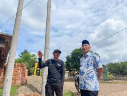 Sambangi Keluang, Sekda Apriyadi Cek Progres Peralihan Listrik MEP ke PLN