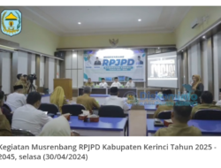 Kabupaten Kerinci Menggelar Musrenbang RPJPD Tahun 2025-2045