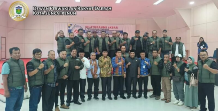 Ketua DPRD Kota Sungai Penuh Menghadiri Pengukuhan PP3D