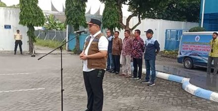 Bantuan Perumda AM Kota Padang untuk Korban Banjir Bandang dan Lahar Dingin Dilepas Pj Walikota