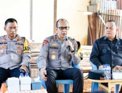 Pj Bupati Sandi Dampingi Kapolda Sumsel Pantau Lokasi Illegal Driling