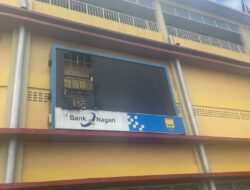 Videotron Pasar Rakyat Kota Pariaman Terbakar