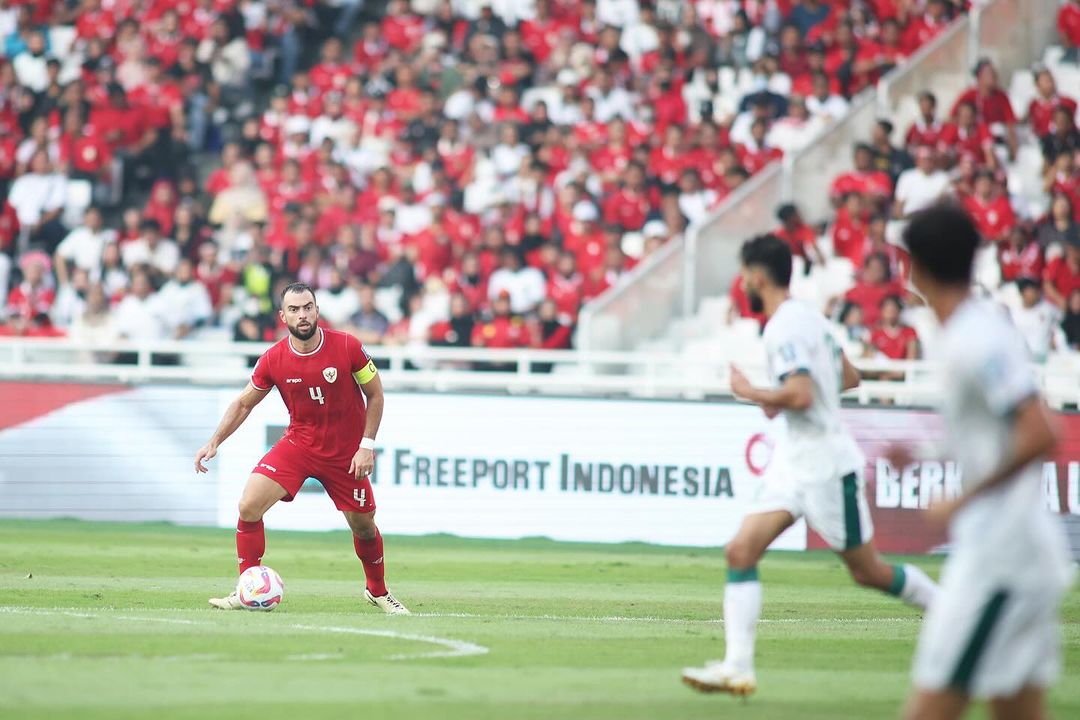 Jordi Amat menjanjikan hal ini usai kena kartu merah di laga Timnas Indonesia vs Timnas Irak