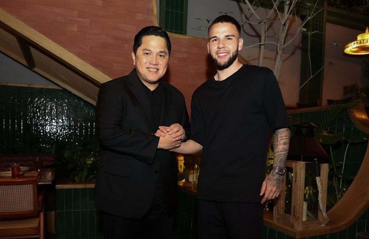 Erick Thohir dan Calvin Verdonk.