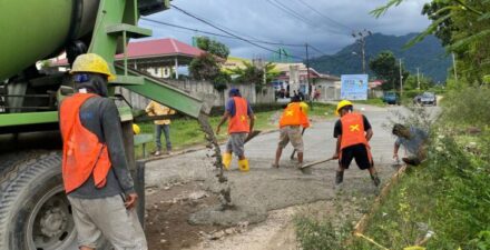 Perbaikan Jalan di Padang Terus Digenjot