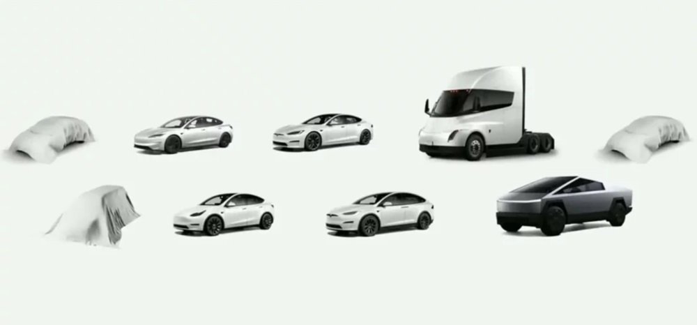 Bocoran model baru Tesla yang dipresentasikan Elon Musk.