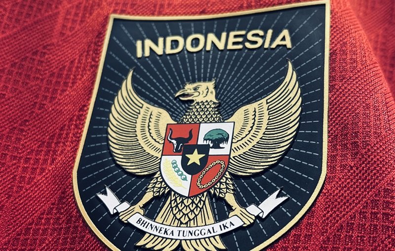 Logo Garuda di jersey Timnas Indonesia produksi Mills didaftarkan HAKI atas nama PSSI.
