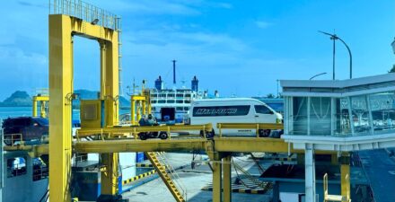 ASDP Sterilisasi Pelabuhan Bakauheni.