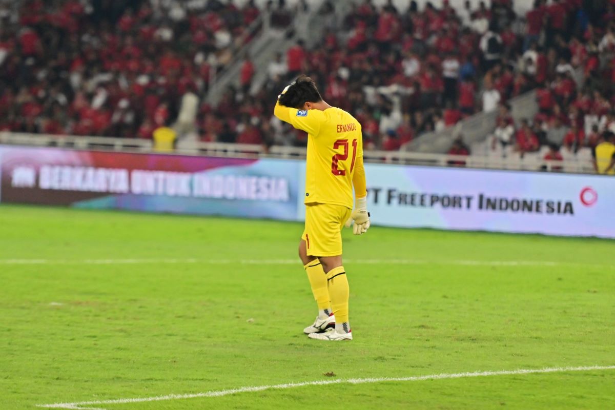 Kiper Timnas Indonesia, Ernando Ari.