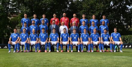 Para pemain Timnas Italia.