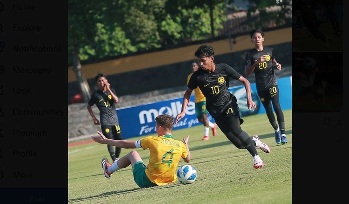 Penyebab Timnas Malaysia U-16 hampir pasti gagal lolos ke semifinal Piala AFF U-16 2024.