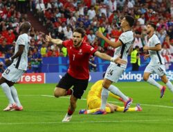 Debut Impresif, Georgia Tumbangkan Portugal 2-0