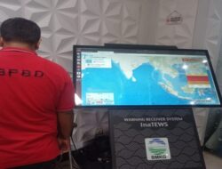 BPBD Padang Tes Sirene Peringatan Dini Tsunami