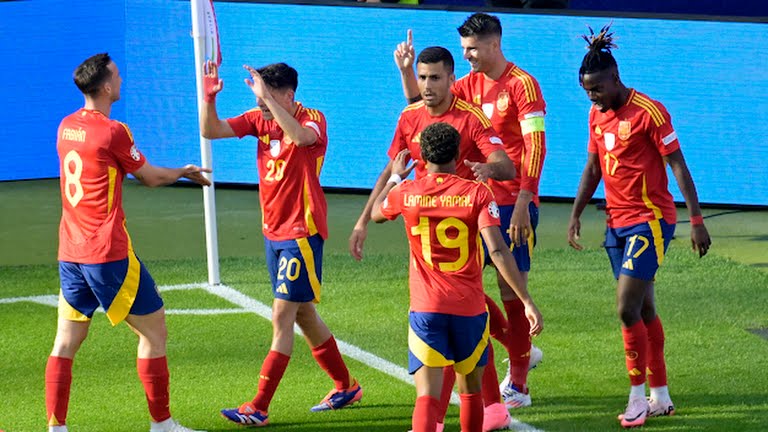 Timnas Spanyol akan menghadapi Georgia di 16 besar Euro 2024.