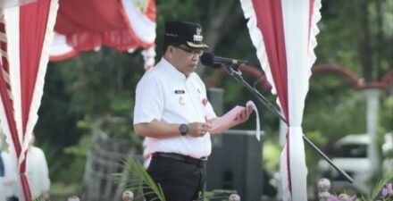 Pj Bupati Kapuas Erlin Hardi Menjadi Inspektur Upacara Peringatan Hari Lingkungan Hidup Sedunia 2024