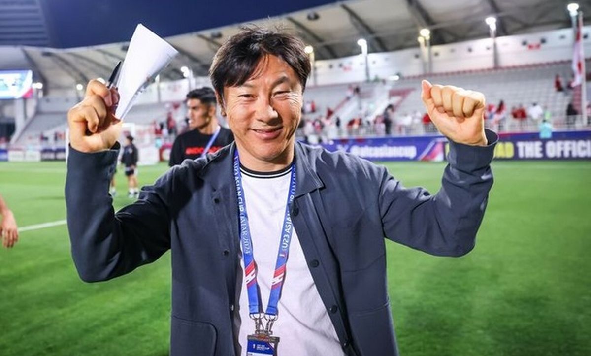 Shin Tae-yong siap cetak 2 rekor gila bersama Timnas Indonesia sore ini.