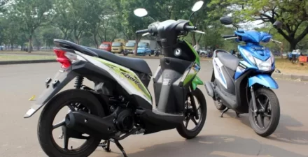 Rekomendasi motor bekas tipe bebek dan matik yang harganya Rp5 jutaan.
