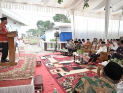 Gubernur Mahyeldi Meletakkan Batu Pertama Pembangunan Masjid Raya Jihad Koto Hilalang