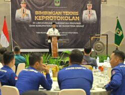 Buka Bimtek Keprotokolan, Gubernur Mahyeldi Sebut Kinerja Protokol sebagai Cerminan Layanan Pemerintahan