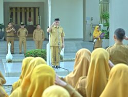 Pimpin Apel Gabungan Tiga OPD, Gubernur Mahyeldi Tegaskan Core Value Ber-AKHLAK Bukan Sekadar untuk Diketahui