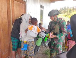Peduli Kesehatan, dari TNI untuk Masyarakat Papua