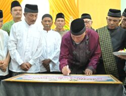 Gubernur Mahyeldi Resmikan Penetapan Status Masjid Al Muttaqin Gadut Tilatang Kamang