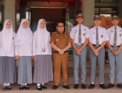 Pj Jasman Lepas 6 Capaska Payakumbuh Seleksi Paskibraka Sumbar