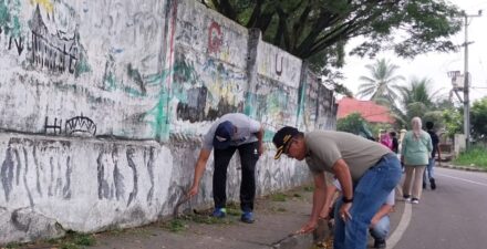 Benahi Gelanggang Kubu Gadang, Lomba Mural Dilaksanakan