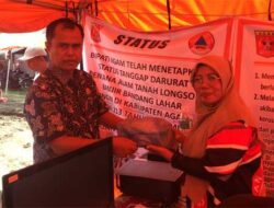 Pemkab Agam Salurkan Bantuan Galodo dari Kabupaten Bengkalis kepada Guru dan Murid Terdampak