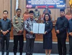 DPRD dan Pemkab Kotim Setujui Raperda Pertanggungjawaban Pelaksanaan APBD 2023