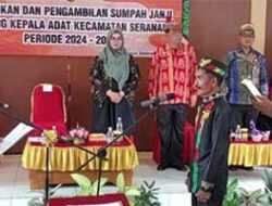 Menjelang Tahun Politik, Bupati Halikinnor Serukan Aparat Adat Tetap Fokus Jaga Ketertiban