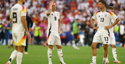 Toni Kroos kecewa Jerman disingkirkan Spanyol di Perempatfinal Euro 2024.