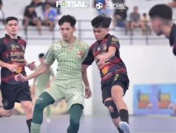 Blacksteel FC dan Halus FC Berbagi Angka di Liga Futsal Profesional 2024