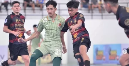Blacksteel FC dan Halus FC Berbagi Angka di Liga Futsal Profesional 2024
