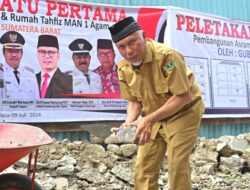 Mahyeldi Resmikan Masjid Ar-Rahim dan Asrama Putri di Agam