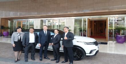 Ketka Range Rover jadi mobil antar jemput tamu hotel