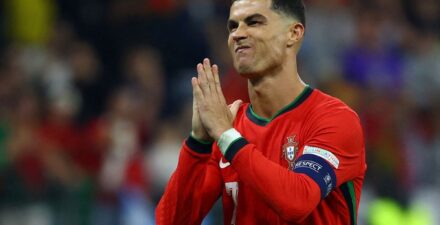 Cristiano Ronaldo antar Timnas Portugal lolos ke perempatfinal Euro 2024.