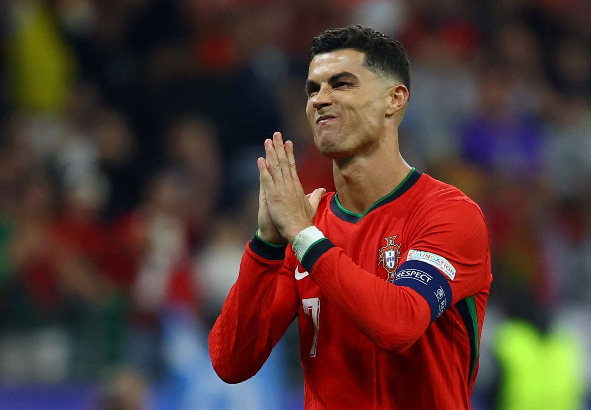 Cristiano Ronaldo antar Timnas Portugal lolos ke perempatfinal Euro 2024.