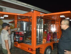 Andree Harmadi Algamar, Mobil Dapur Umum BNPB Mampu Memasak 1.000 Nasi untuk Korban Bencana