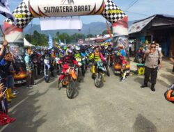 Adventure Kawasan Seribu Rumah Gadang di Hadiri Ratusan Croser