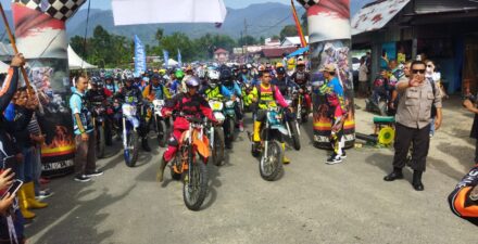 Adventure Kawasan Seribu Rumah Gadang di Hadiri Ratusan Croser