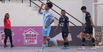 Giga FC melibas Halus FC 5-2 pada lanjutan Liga Futsal Profesional 2023-2024