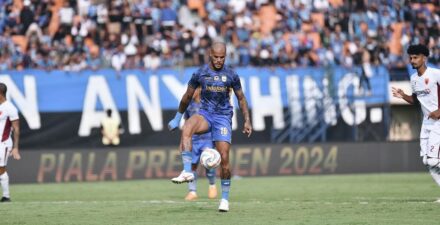 David da Silva menyerahkan target Persib Bandung di Piala Presiden 2024 ke tangan pelatih Bojan Hodak