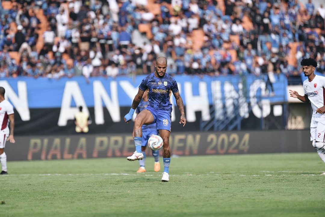 David da Silva menyerahkan target Persib Bandung di Piala Presiden 2024 ke tangan pelatih Bojan Hodak