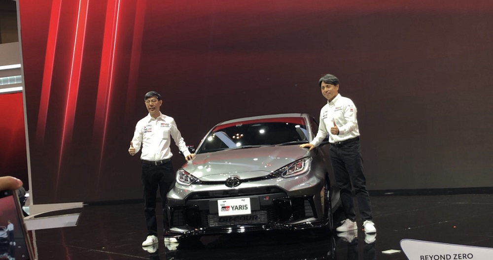 New GR Yaris resmi meluncur di GIIAS 2024, harganya Rp1,1 miliar.