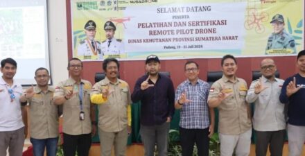 Pelatihan Drone di Sumbar Dukung Target Indonesia’s FOLU Net Sink 2030