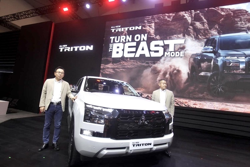 PT Mitsubishi Motors Krama Yudha Sales Indonesia (MMKSI) meluncurkan Mitsubishi All New Triton di ajang GIIAS 2024.