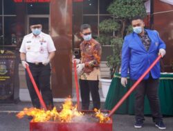 Pemusnahan Barang Bukti Narkoba oleh Kejari Padang, 1,7 Kg Ganja Terlibat