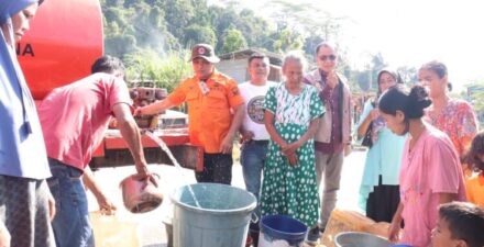 Bantuan Air Bersih dari BPBD